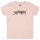 Suffocation (Logo) - Baby t-shirt, pale pink, black, 56/62