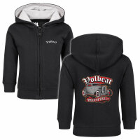 Volbeat (Rock n Roll) - Baby zip-hoody, black, multicolour, 56/62