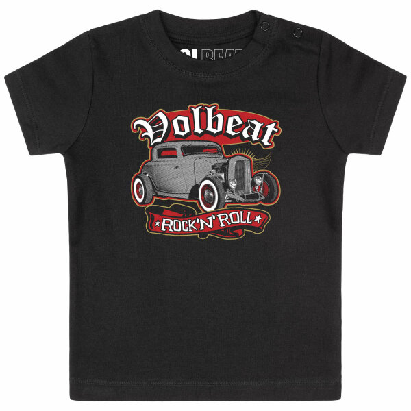 Volbeat (Rock n Roll) - Baby t-shirt, black, multicolour, 68/74
