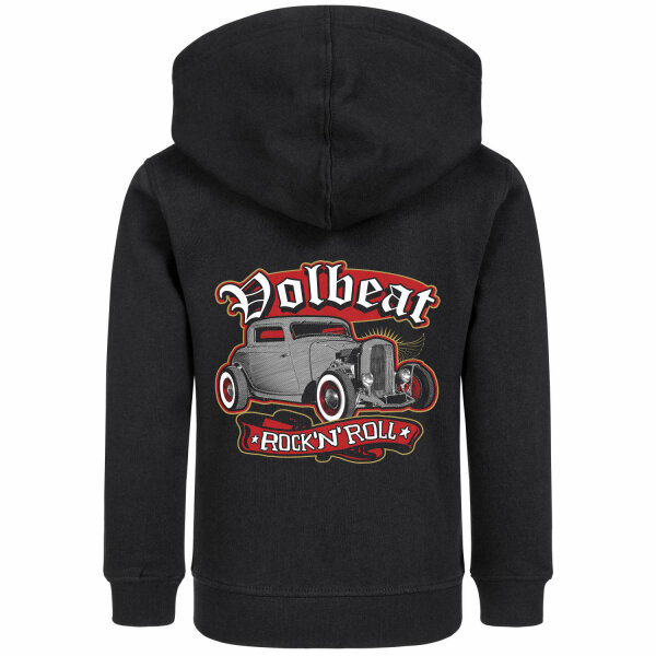 Volbeat (Rock n Roll) - Kinder Kapuzenjacke, schwarz, mehrfarbig, 104