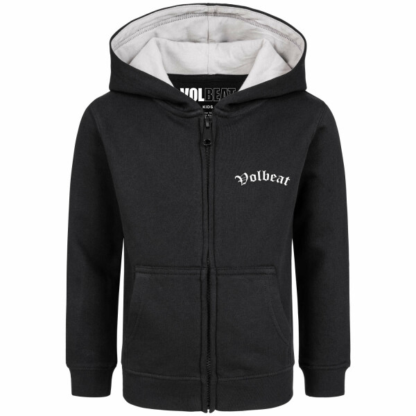 Volbeat (Rock n Roll) - Kids zip-hoody, black, multicolour, 140