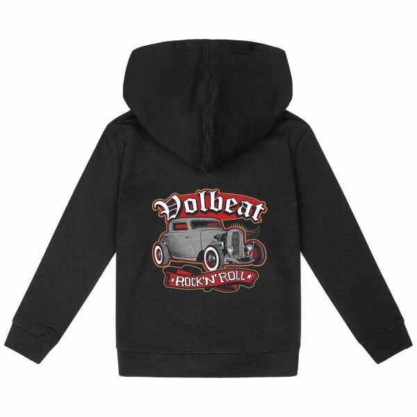 Volbeat (Rock n Roll) - Kids zip-hoody, black, multicolour, 140