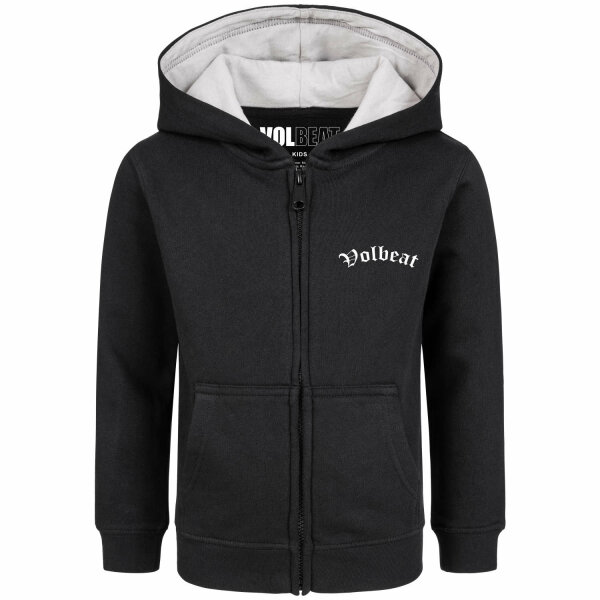 Volbeat (Rock n Roll) - Kids zip-hoody, black, multicolour, 92