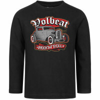 Volbeat (Rock n Roll) - Kinder Longsleeve, schwarz, mehrfarbig, 116