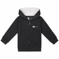 Volbeat (SkullWing) - Baby zip-hoody, black, red/white, 68/74