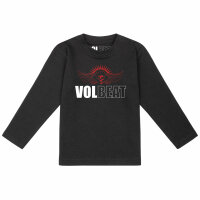 Volbeat (SkullWing) - Baby longsleeve - black - red/white...