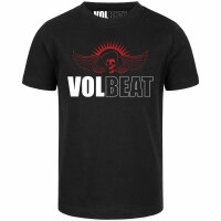 Volbeat (SkullWing) - Kids t-shirt - black - red/white - 116