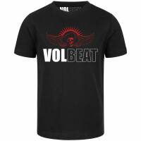 Volbeat (SkullWing) - Kids t-shirt - black - red/white - 152
