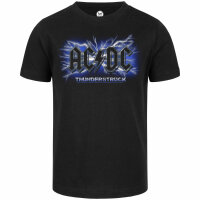 AC/DC (Thunderstruck) - Kinder T-Shirt, schwarz, mehrfarbig, 104