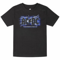 AC/DC (Thunderstruck) - Kinder T-Shirt, schwarz, mehrfarbig, 116