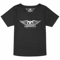 Aerosmith (Logo Wings) - Girly shirt, black, white, 104