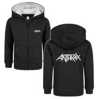 Anthrax (Logo) - Kinder Kapuzenjacke
