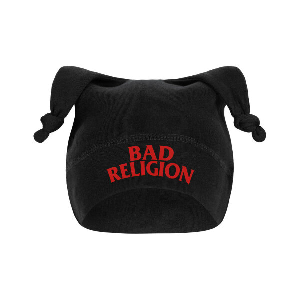 Bad Religion (Cross Buster) - Baby Mützchen, schwarz, rot/weiß, one size