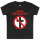 Bad Religion (Cross Buster) - Baby T-Shirt, schwarz, rot/weiß, 56/62