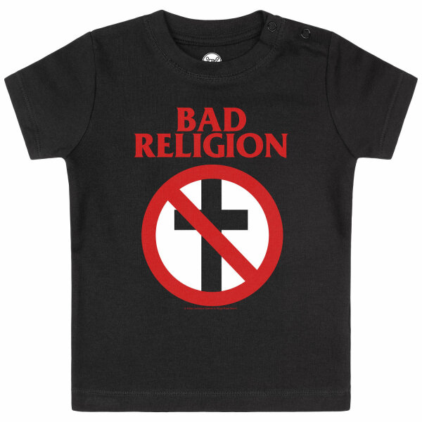 Bad Religion (Cross Buster) - Baby t-shirt, black, red/white, 80/86