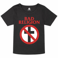 Bad Religion (Cross Buster) - Girly Shirt, schwarz, rot/weiß, 116