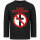 Bad Religion (Cross Buster) - Kinder Longsleeve, schwarz, rot/weiß, 104
