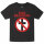 Bad Religion (Cross Buster) - Kinder T-Shirt, schwarz, rot/weiß, 140