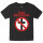 Bad Religion (Cross Buster) - Kinder T-Shirt, schwarz, rot/weiß, 164