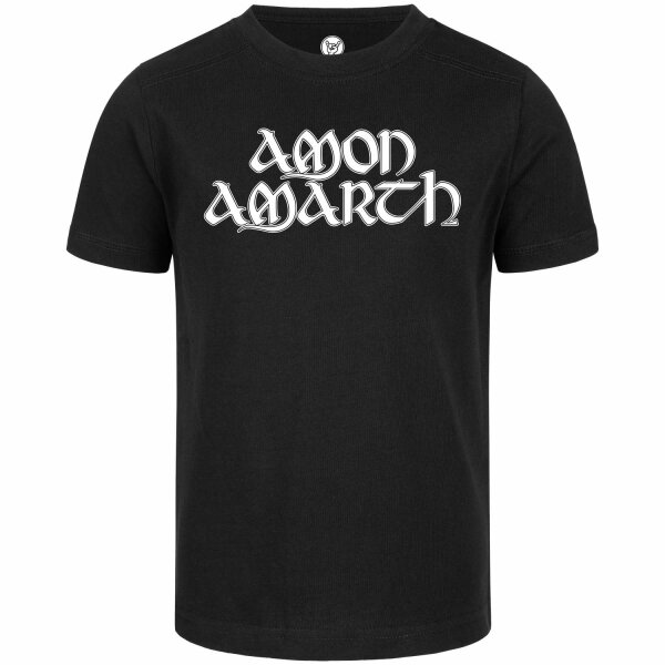 Amon Amarth (Logo) - Kids t-shirt, black, white, 152