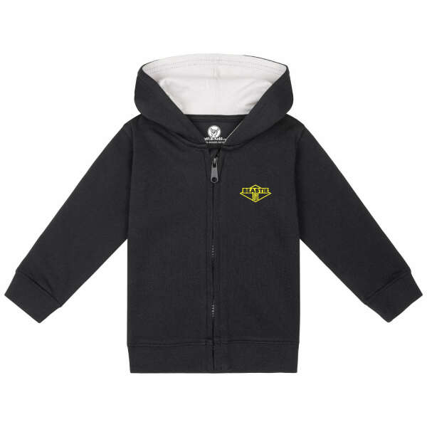 Beastie Boys (Logo) - Baby zip-hoody, black, yellow, 56/62