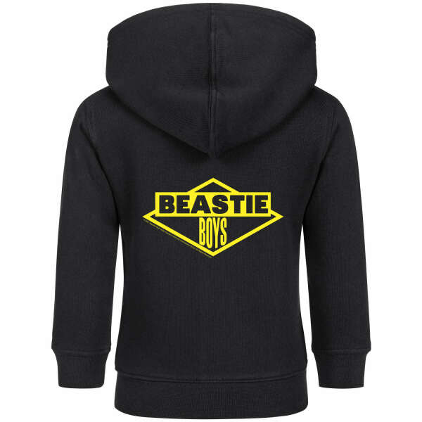 Beastie Boys (Logo) - Baby Kapuzenjacke, schwarz, gelb, 56/62