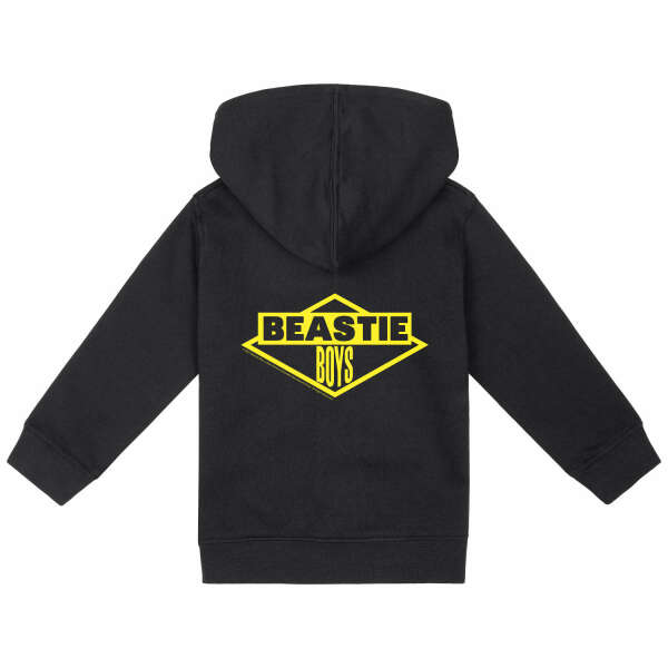 Beastie Boys (Logo) - Baby Kapuzenjacke, schwarz, gelb, 56/62