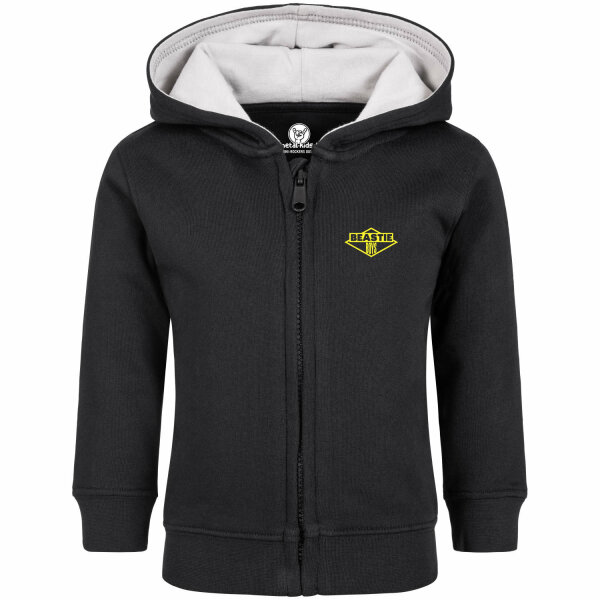 Beastie Boys (Logo) - Baby zip-hoody, black, yellow, 68/74