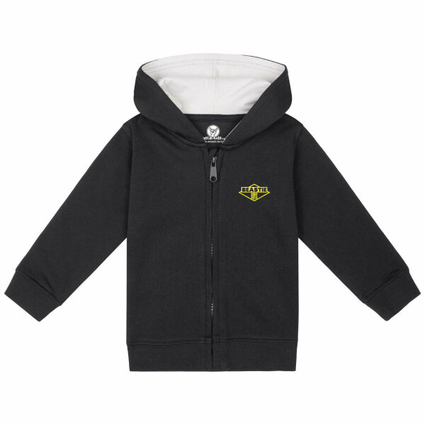 Beastie Boys (Logo) - Baby zip-hoody, black, yellow, 68/74