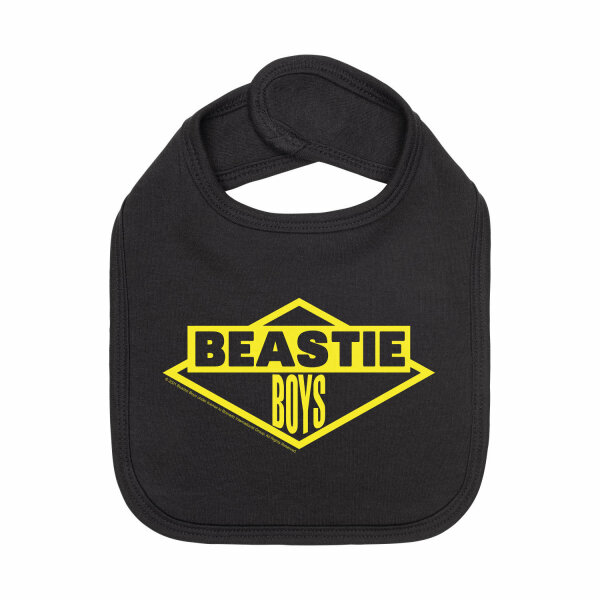 Beastie Boys (Logo) - Baby bib, black, yellow, one size
