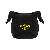 Beastie Boys (Logo) - Baby Mützchen, schwarz, gelb, one size