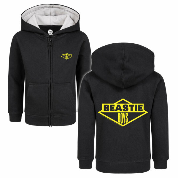 Beastie Boys (Logo) - Kids zip-hoody, black, yellow, 104