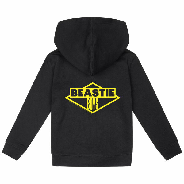 Beastie Boys (Logo) - Kids zip-hoody, black, yellow, 140