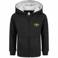Beastie Boys (Logo) - Kids zip-hoody, black, yellow, 140