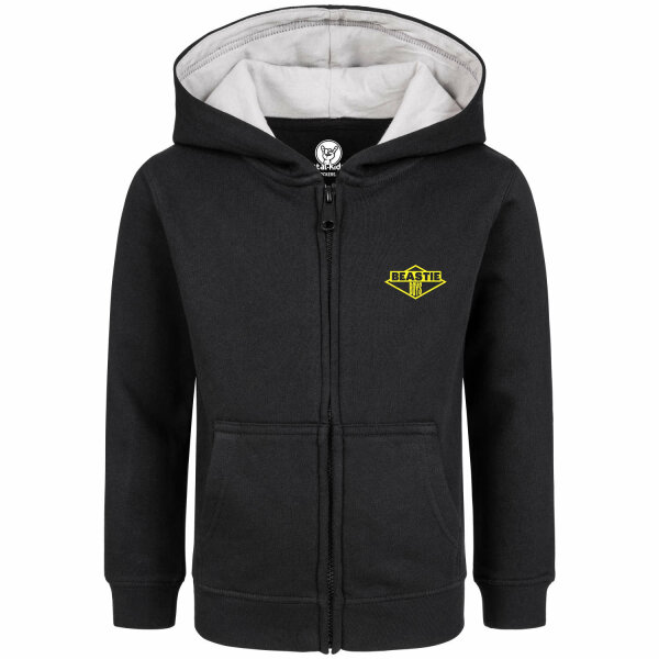 Beastie Boys (Logo) - Kids zip-hoody, black, yellow, 92