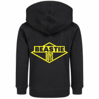 Beastie Boys (Logo) - Kids zip-hoody, black, yellow, 92