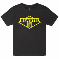 Beastie Boys (Logo) - Kinder T-Shirt, schwarz, gelb, 116