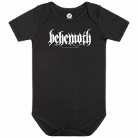 Behemoth (Logo) - Baby Body - schwarz - weiß - 56/62