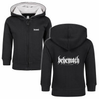 Behemoth (Logo) - Baby Kapuzenjacke, schwarz, weiß,...