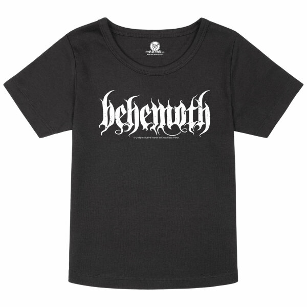 Behemoth (Logo) - Girly shirt, black, white, 104