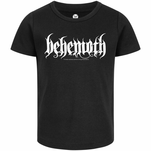 Behemoth (Logo) - Girly Shirt, schwarz, weiß, 92
