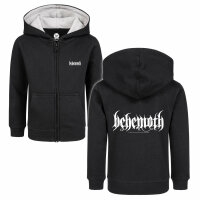 Behemoth (Logo) - Kids zip-hoody - black - white - 104