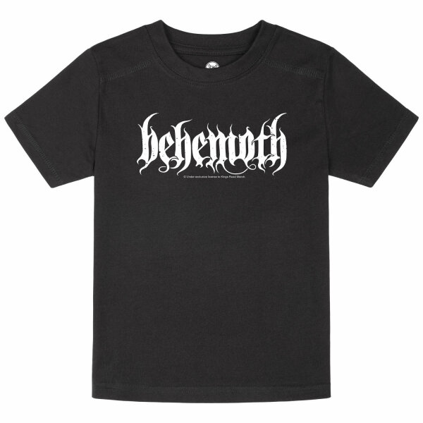 Behemoth (Logo) - Kids t-shirt, black, white, 104