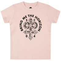 BMTH (Infinite Unholy) - Baby t-shirt - pale pink - black...
