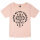 BMTH (Infinite Unholy) - Girly shirt, pale pink, black, 104
