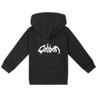 Caliban (Logo) - Baby zip-hoody, black, white, 56/62