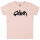 Caliban (Logo) - Baby T-Shirt, hellrosa, schwarz, 68/74