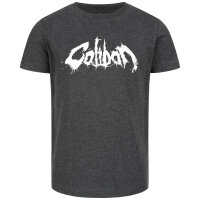 Caliban (Logo) - Kids t-shirt, charcoal, white, 104