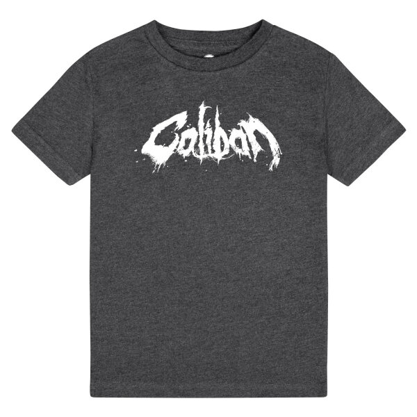 Caliban (Logo) - Kids t-shirt, charcoal, white, 116