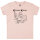 Corvus Corax (Drescher) - Baby T-Shirt, hellrosa, schwarz, 56/62